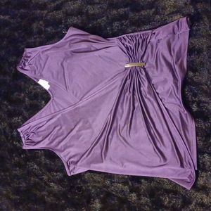 Calvin Klein purple women's blouse